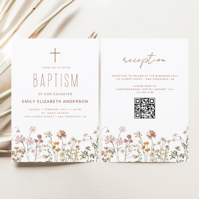 QR-kod Wildblombaptism Garden in Bloom (Skapare uppladdad)