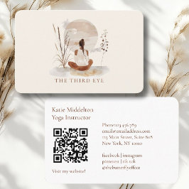 QR-kod - Yoga Reiki Hälsa Visitkort