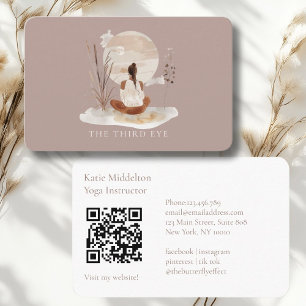 QR-kod - Yoga Reiki Hälsa Visitkort