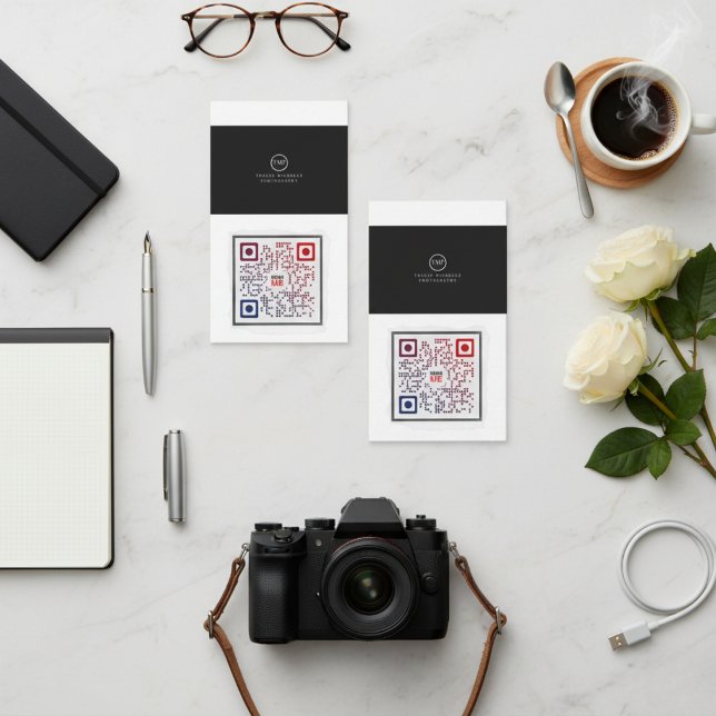 QR-kodAffärskort (Your Portfolio, Instantly Scanned. Your Connection, Always Secured.)