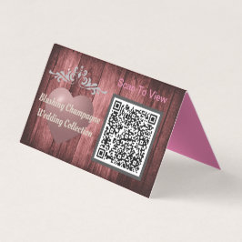 QR-kodAffärskort Visitkort