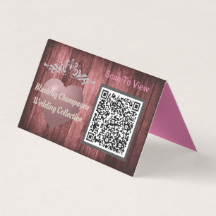 QR-kodAffärskort Visitkort