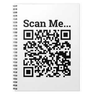 QR-koddesign Anteckningsbok