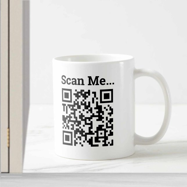QR-koddesign Kaffemugg (Skapare uppladdad)