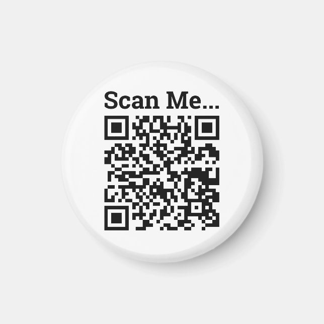 QR-koddesign Magnet (Framsidan)