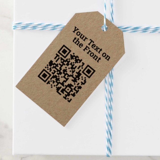 QR-koddesign Presentetikett (Skapare uppladdad)