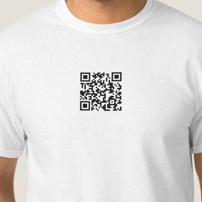 QR-koddesign T-Shirt (Skapare uppladdad)