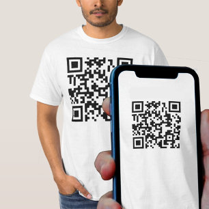 QR-koddesign T Shirt