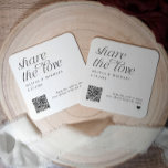 QR-koden Bröllop Underlägg  Kärlek<br><div class="desc">QR Code Bröllop Underlägg: Hjälp gäster  i kärlek från er bröllop-kväll! Den här eleganten underlägg funktioner som en anpassningsbar QR-kodgäster kan söka igenom för att överföra foton till ditt delade album. Personlig med namn och bröllop-datum är det en snyggt och funktionell keepy för firande.</div>