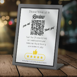 QR-koden 'lämna oss en recension' - YELP