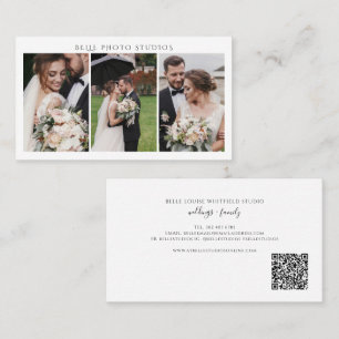 QR-kodfotograf och Studio Manager Visitkort