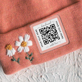 QR-kodgenerator Modern Företagets Webbplats Vit