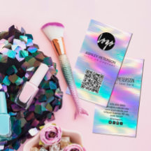 QR Kodholografisk regnbåge | Social Media