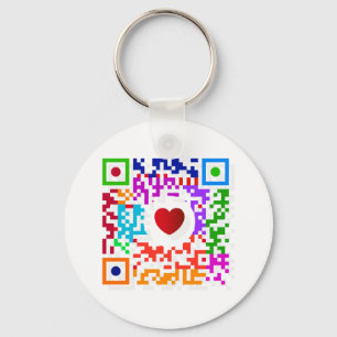QR-Kodifiera Nyckelring