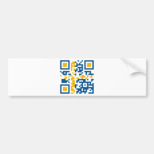 QR-Kodifiera-Sverige Bildekal