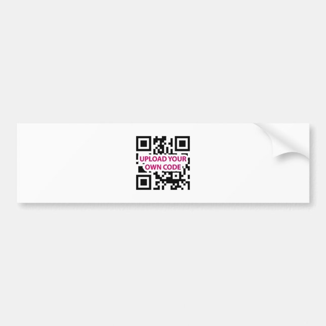 QR kodifierar anpassade Bildekal (Framsidan)