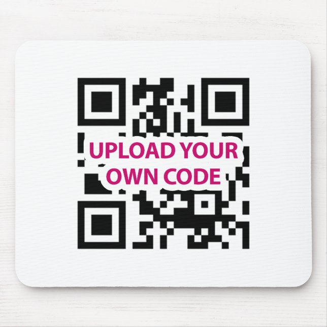 QR kodifierar anpassade Musmatta (Framsidan)