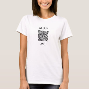 qr kodifierar "avläser mig" den Flirty skjortan T-shirt