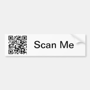 QR kodifierar Bildekal