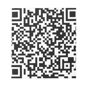 QR kodifierar design Anteckningsblock