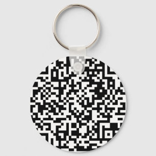 QR kodifierar design Nyckelring