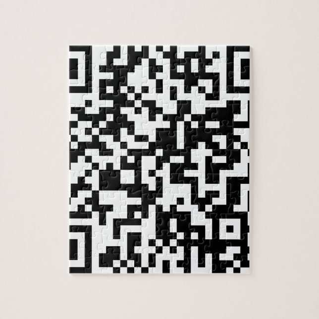 QR kodifierar design Pussel (Vertikal)