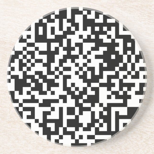 QR kodifierar design Underlägg (Framsidan)