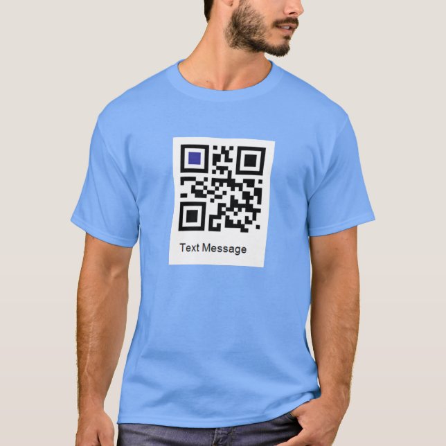 QR kodifierar för JESUS ÄLSKAR DIG Tee Shirt (Framsida)
