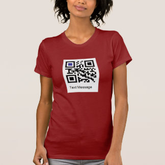 QR kodifierar för "MIG FÖRMIDDAGEN ETT LESBISKT ", Tee