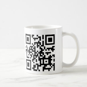 QR kodifierar hur nu bruntkon? Kaffemugg