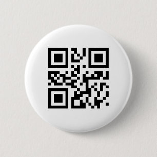 QR kodifierar knäppas mallen Knapp