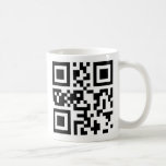 QR kodifierar - lyckliga Chanukah! Kaffemugg<br><div class="desc">Underbar gåva för techgeeken i ditt liv. QR kodifierar "lyckliga Chanukah!",  på en sida & text på annan.</div>