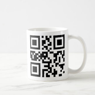 QR kodifierar - lyckliga Chanukah! Kaffemugg