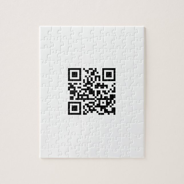 QR kodifierar pussel (Vertikal)