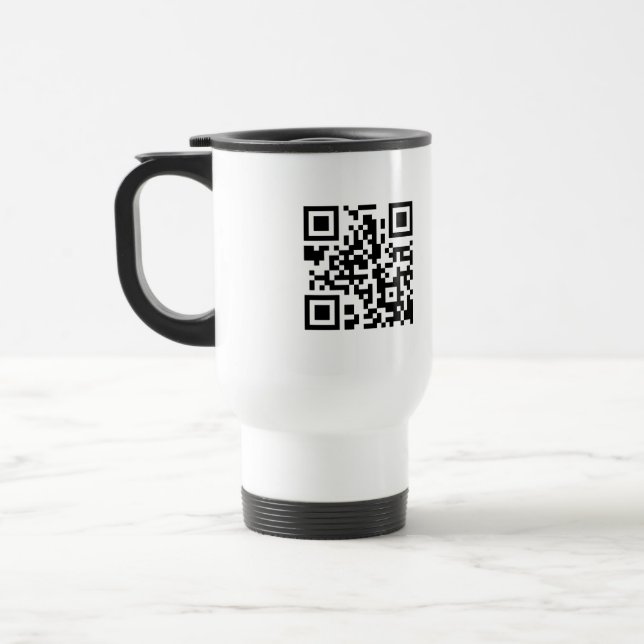 QR kodifierar travel mug Resemugg (Vänster)