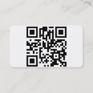 QR kodifierar visitkorten Visitkort