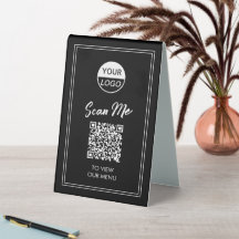 QR-kodmeny | Klassiskt kontaktlöst fotledstecken