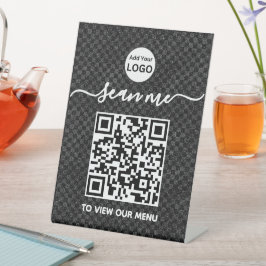 QR-kodmeny | Logotyp Black Contactless Modern