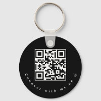 QR-kodnyckelkedja för Social Media Business