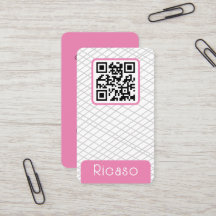 QR-kodrad Mönster-Personlig