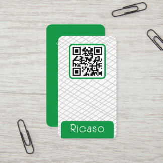 QR-kodrad Mönster-Personlig Visitkort