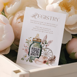 QR-kodregister för Western babyvisningsprogram för Tilläggskort