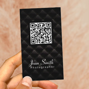 QR-kodsfotografi Visitkort