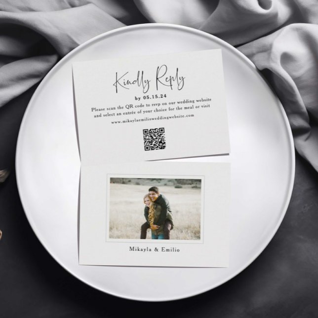 QR-kodsfotokort, Bröllop OSA Tilläggskort (Skapare uppladdad)