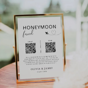 QR-kodsignatur, Bröllop Honeymoon in Inbjudningar