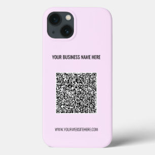 QR-kodsökningsinformation och Anpassningsbar text