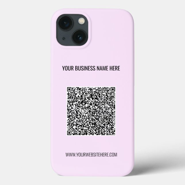 QR-kodsökningsinformation och Anpassningsbar text  (Baksida)