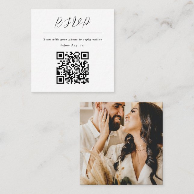 QR-kodsvarskort för foto-Osa-Online (Fram/baksida)