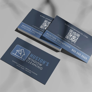 QR-kodtryck Tvättande strömförbrukning Tvättar fön Visitkort