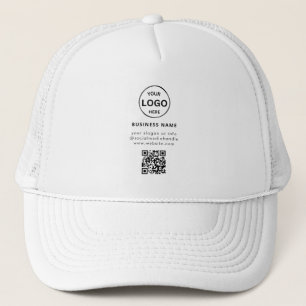 QR-Logotyp - Business Minimalist - enkel Keps